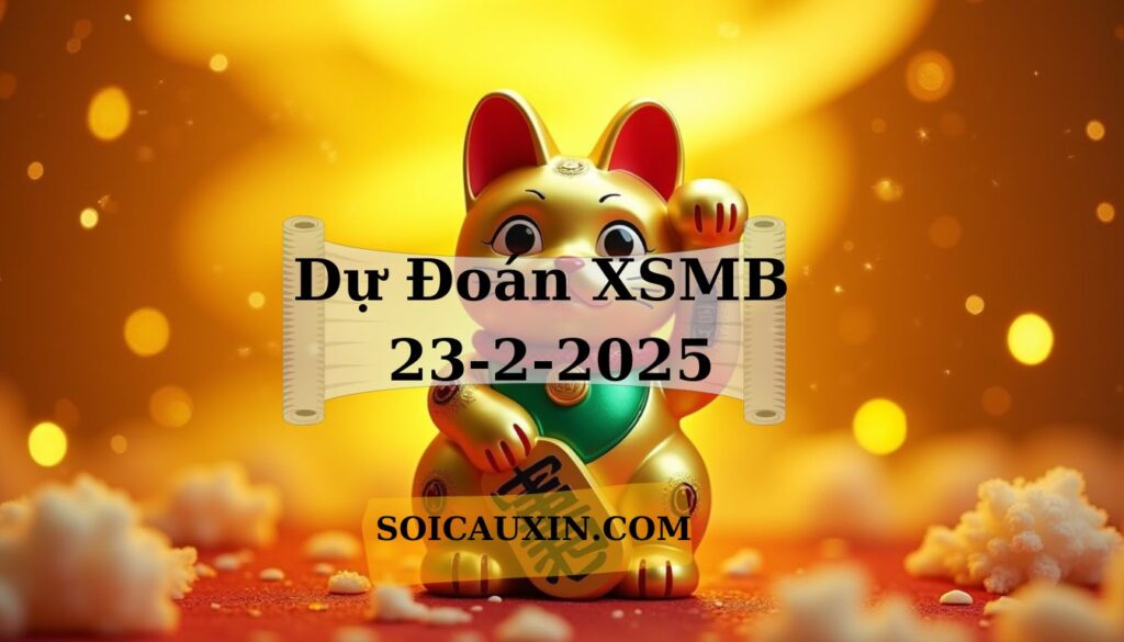 Dự Đoán XSMB 23-2-2025 | Soi Cầu Xổ Số Miền Bắc Ngày 23/2/2025