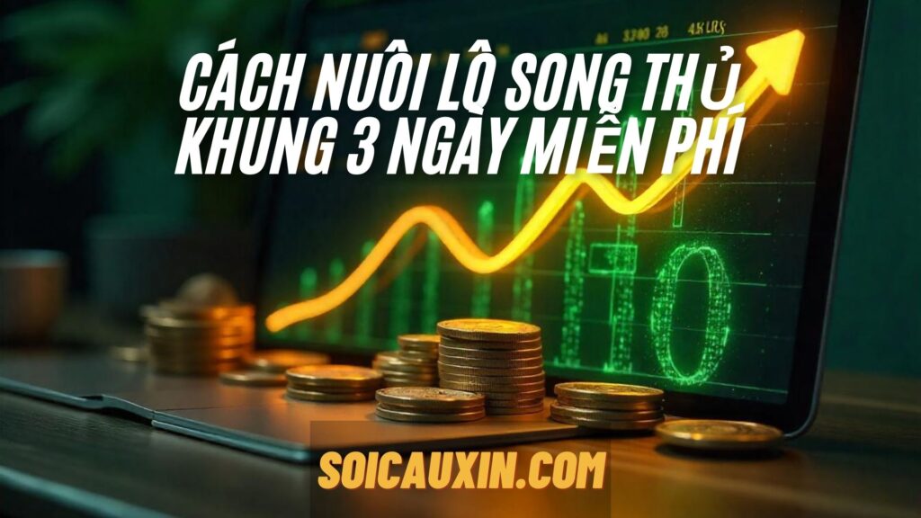 Cách nuôi lô song thủ khung 3 ngày miễn phí, đảm bảo hiệu quả