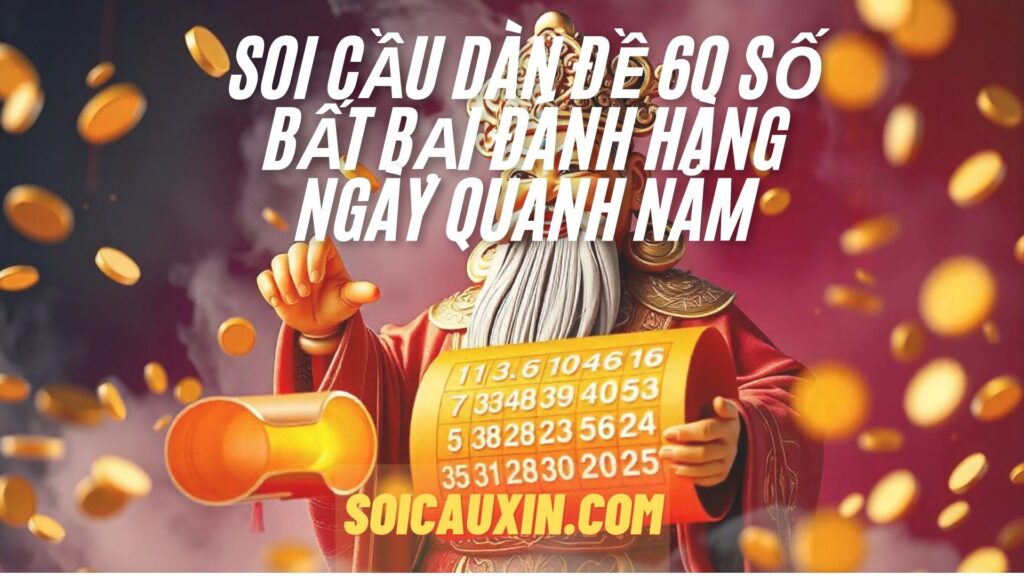 Soi Cầu Dàn Đề 60 Số Bất Bại Đánh Hàng Ngày Quanh Năm